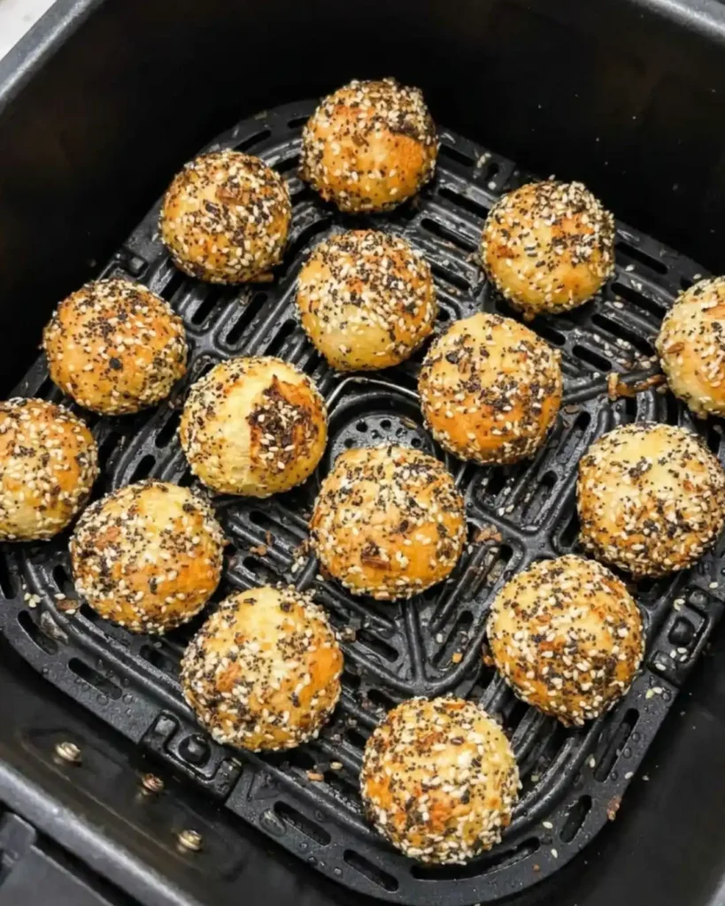 gluten-free air fryer bagel bites