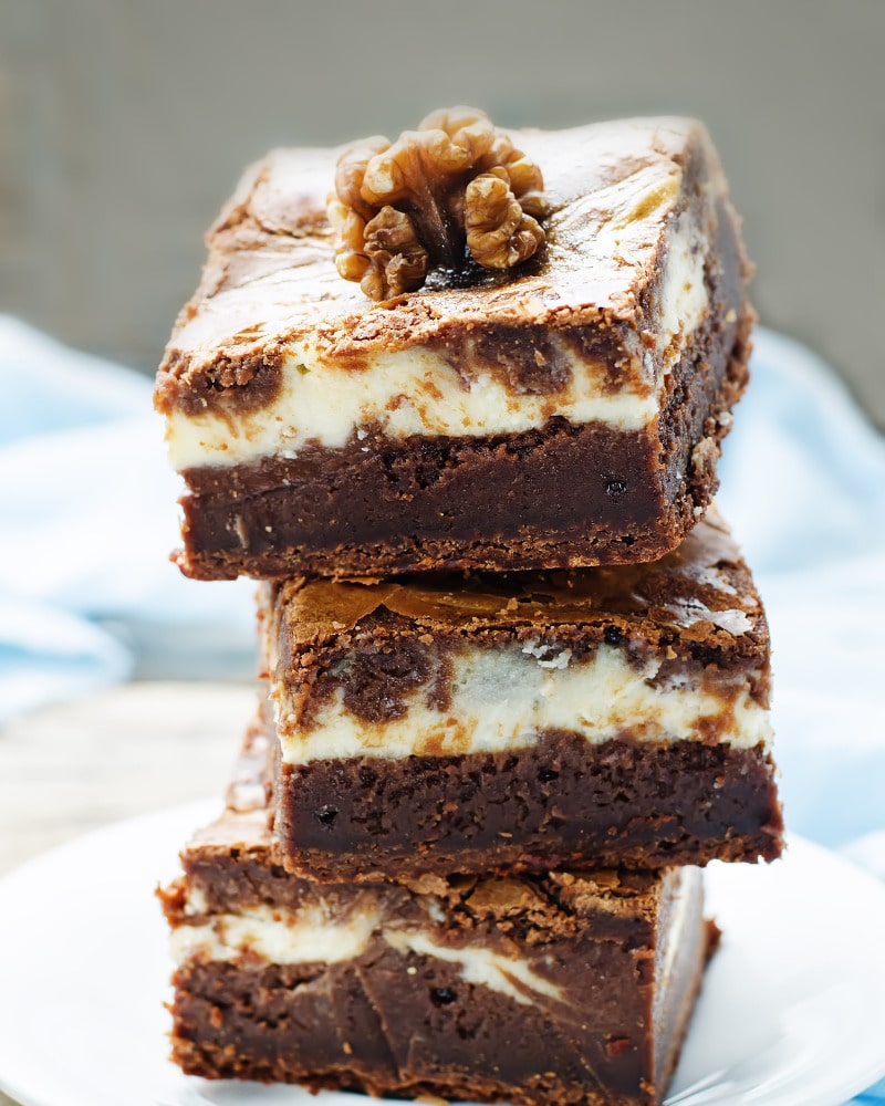 Brownies with Cream Cheese Frosting