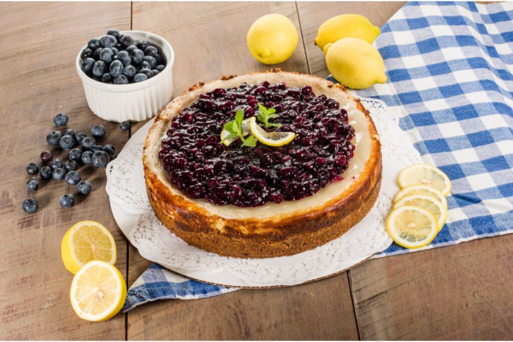 Lemon Blueberry Cheesecake