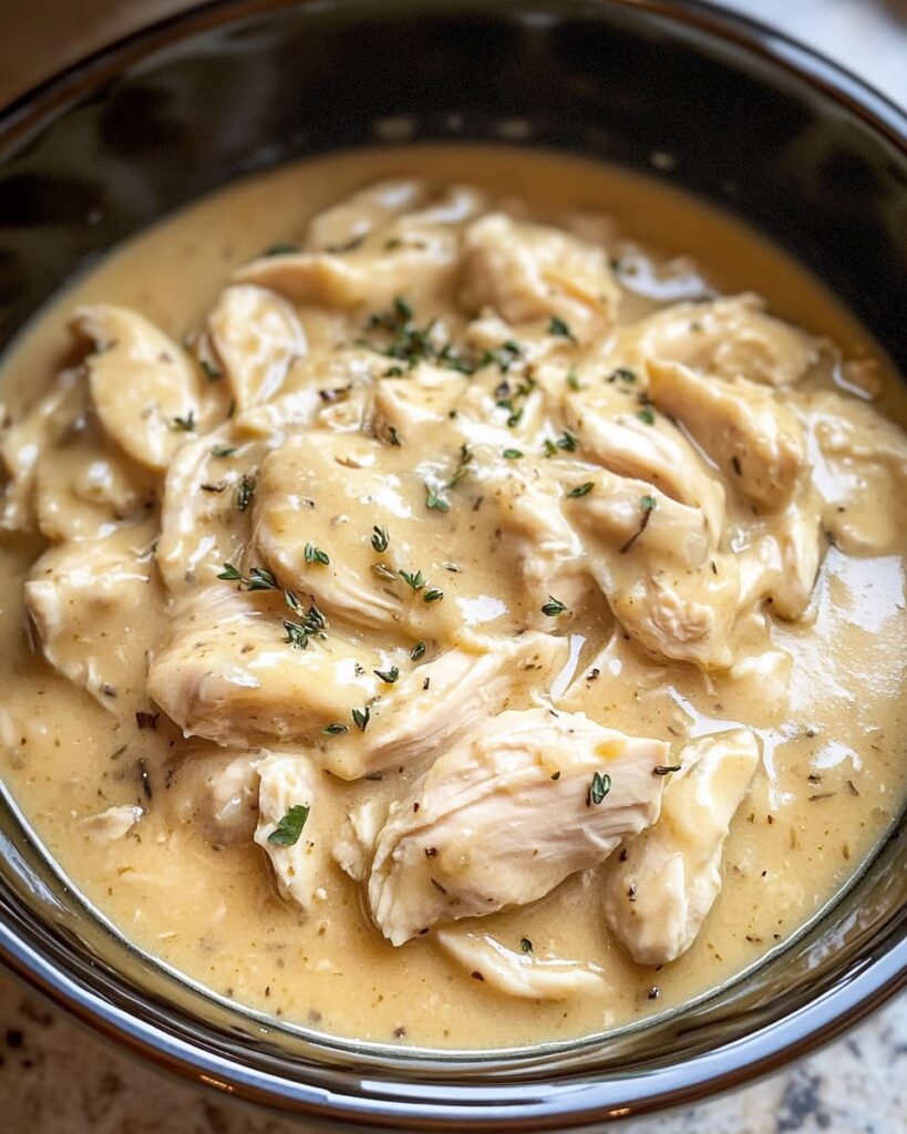 Crockpot Chicken and Gravy Recipe