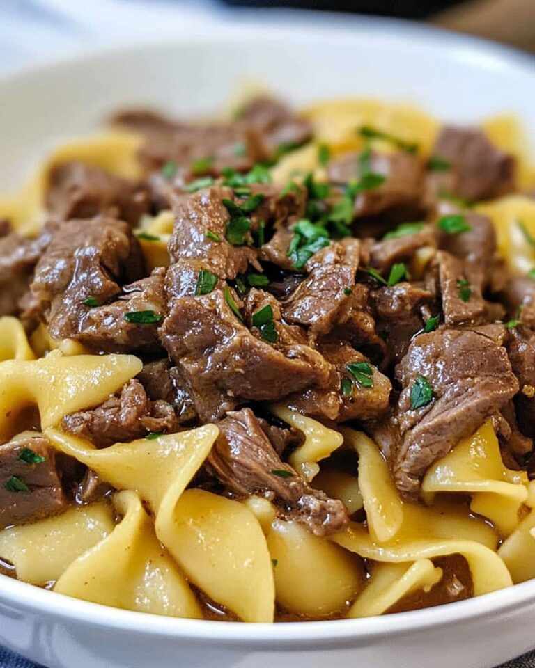 Crockpot Mississippi Beef and Noodles Recipe – Kitchen Lap