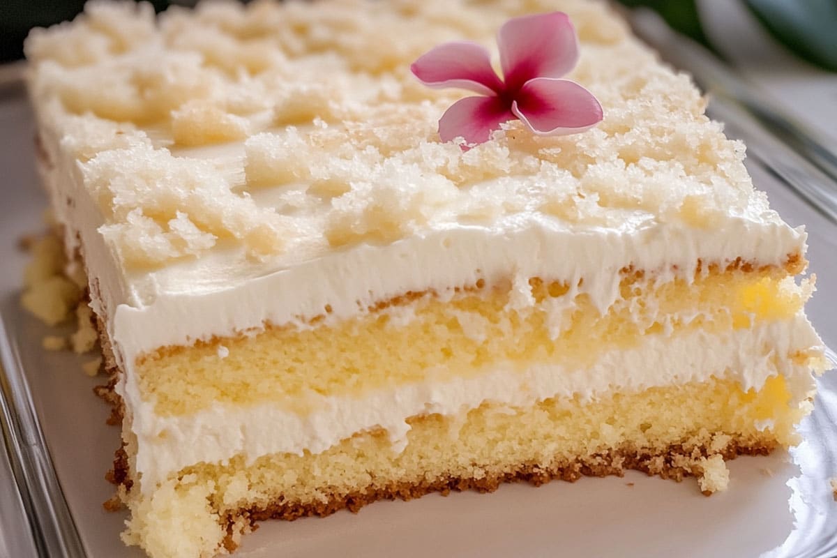 Easy Hawaiian Wedding Cake