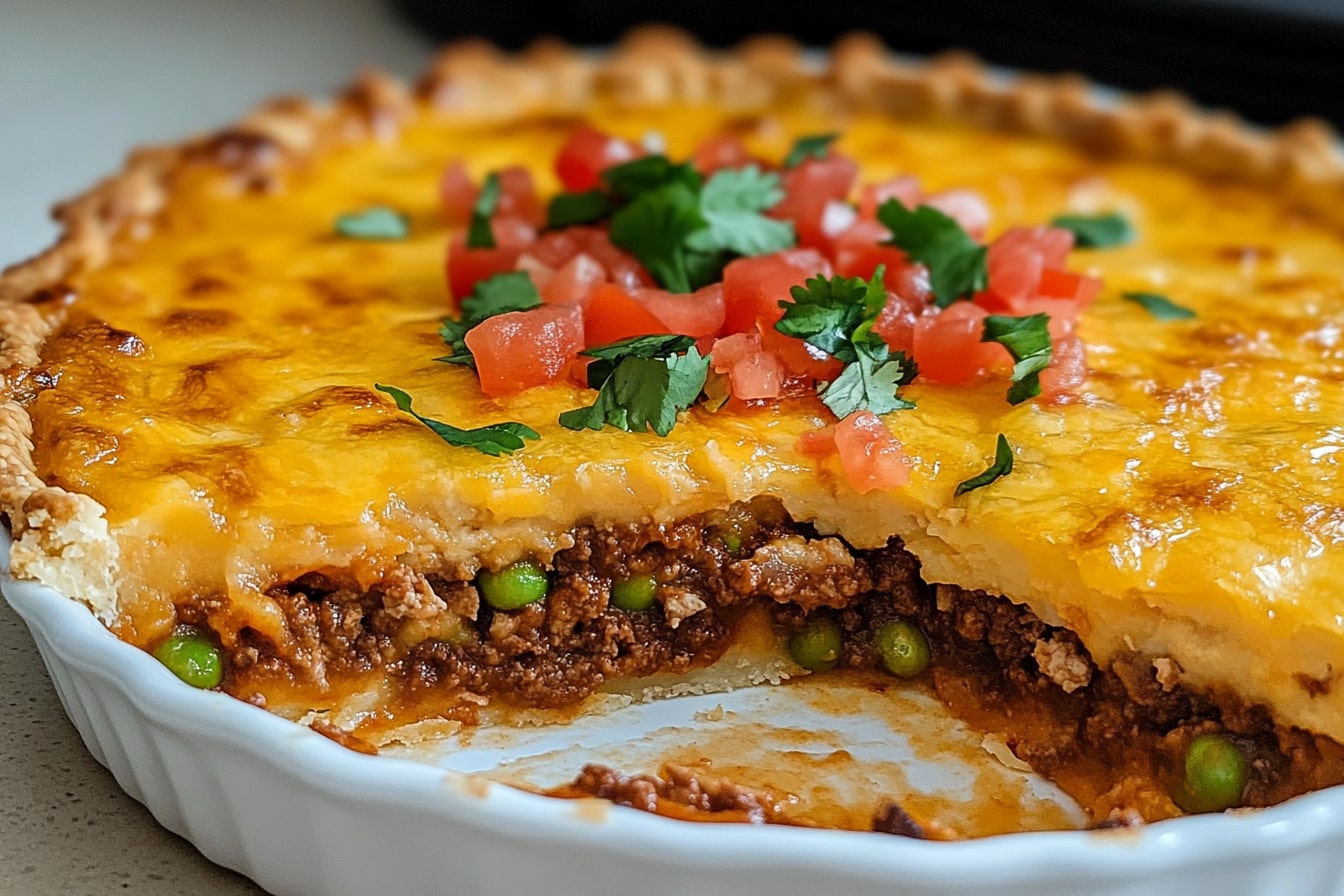 Easy Impossible Taco Pie Recipe