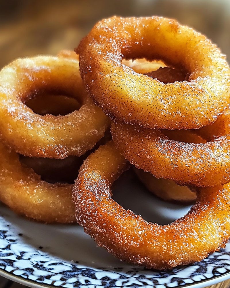 Fried Cinnamon Apple Rings 1