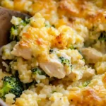 Easy Chicken Broccoli Rice Casserole