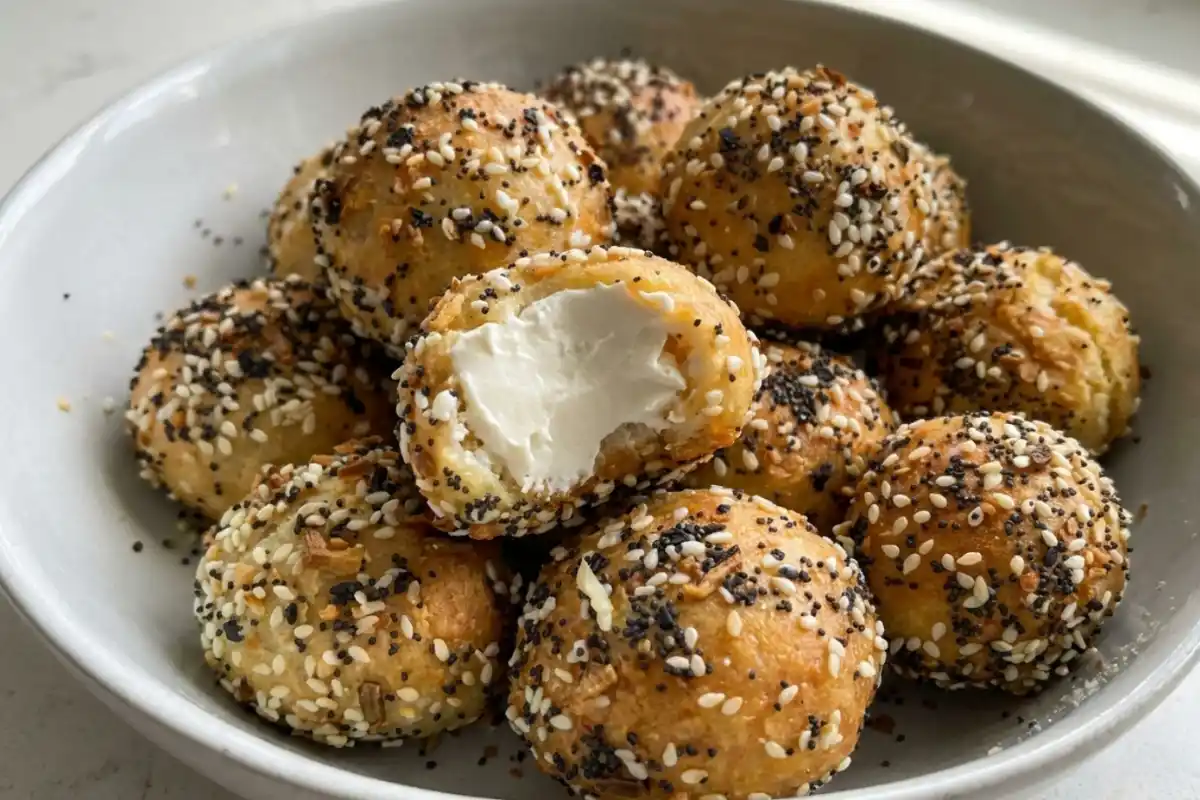 Gluten-Free Air Fryer Bagel Bites Recipe